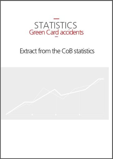 Green Card accidents - Extract from the CoB statistics