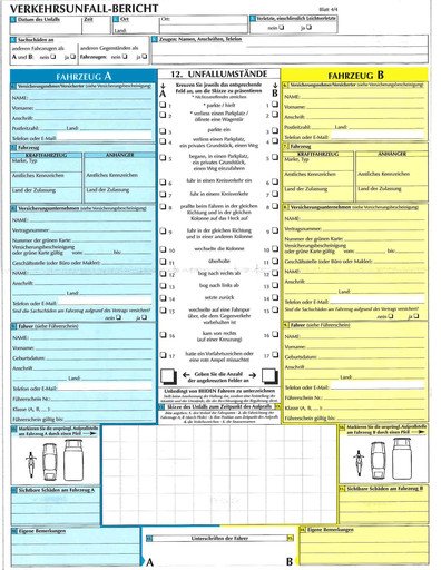 European Accident Report