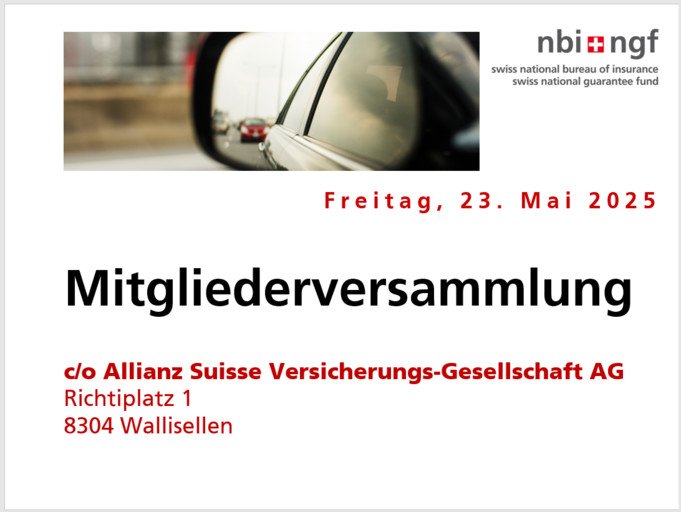 Mitgliederversammlung 2025