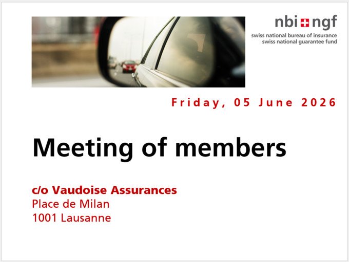 Meeting of members 2026