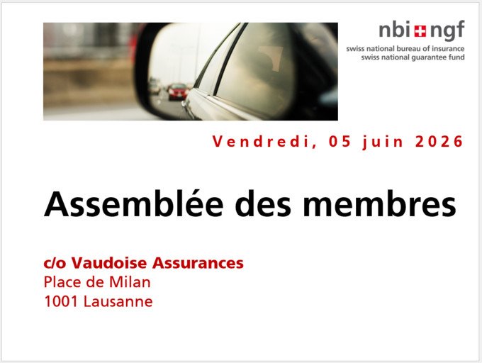 Assemblée des membres 2026