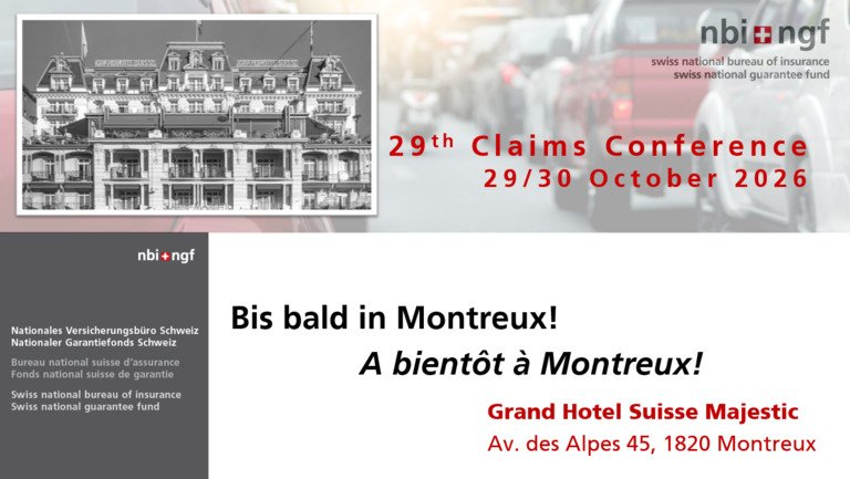 29. Claims Conference, Montreux